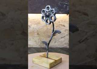Metal Art Flower Diy Craft Reels Shorts Metal Art Welding