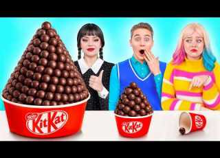 Big Medium And Small Plate Challenge Funny Food Ideas By Multi DO Challenge