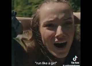 Run Like A Girl ترند التيك توك الجديد