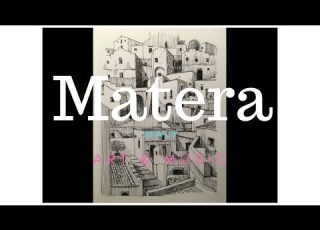 Matera Italy Sketch With Music