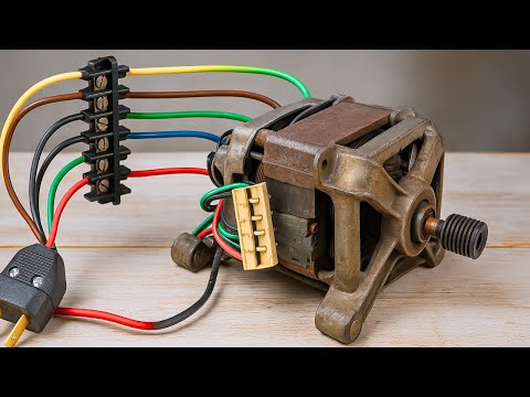 Connexions Du Moteur De La Machine à Laver Pour Vos Projets Faciles