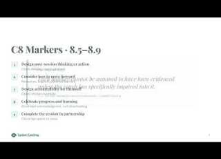 Competency 8 Facilitates Client Growth PCC Markers Training Pcc 5 2