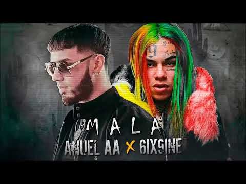 6ix9ine X Anuel AA Mala Audio Oficial