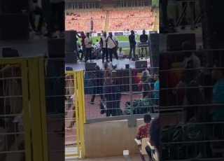 Victor Osimhen Arrives At Charity Game In Abuja