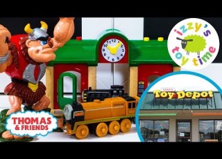  TOY STORE TRIP Thomas And Friends At Anna S Toy Depot Fun Toy Trains