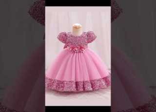  Pink Fairy Frock For Baby Girl Birthday Dress Baby Girl Princessdress Dolldresses Fashion Girl