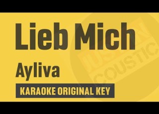 Ayliva Lieb Mich Karaoke With Lyrics