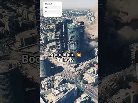 Boom Boom Telavib Iran Telaviv Pilisting Shortforyou Shortvideo Short