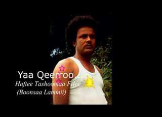 Haafte Tashommaa Filee