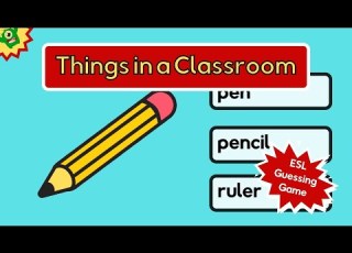  Guess The Classroom Object ESL Game Free Worksheets