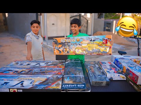 مودي اشترة مسدسات جديدة وفتح بسطية تحشيش