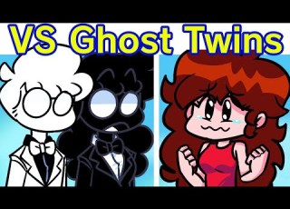  Friday Night Funkin VS Ghost Twins FULL WEEK Cutscenes FNF Mod Hard Echo Hell Spooky Ghosts