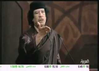 القذافي مبروك إن الدور جاي عليكم كلكم
