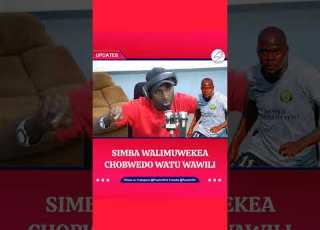 KOCHA WA BOLI WALITUMIA UMBO LA KINU MKABILI CHOBWEDO JANA