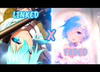  Nightcore Linked X Faded Switching Vocals New Year Special Collab Nightcore With Anime Beast