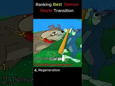 Ranking Unexpected Demon Slayer Transitions