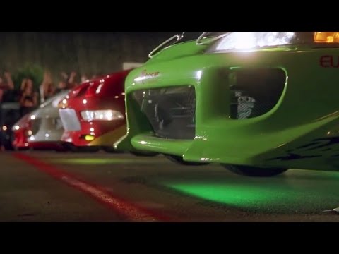 FAST And FURIOUS Street Race RX7 Vs Civic Vs Integra Vs Eclipse 1080HD Car Info
