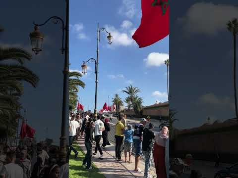 King Mohammed VI Of Morocco Crown Prince Moulay Hassan In Rabat 4K UHD Video
