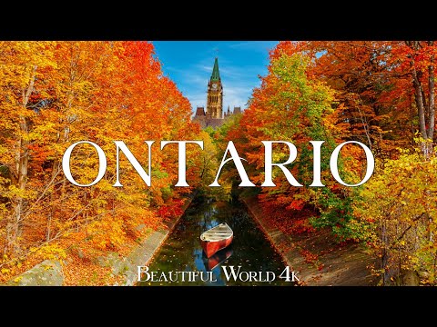Ontario 4K Breathtaking Autumn Colors And Scenic Landscapes In Canada 4K Ultra HD