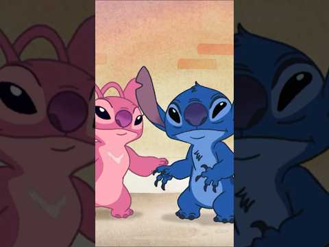 Stitch Meets Angel LiloAndStitchTheSeries DisneyChannelAnimation