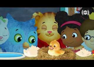  Daniel Tiger Daniel Waits For Show And Tell Song آهنگ دانی پلنگ از به دنیا آمدن چوچه