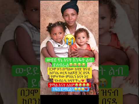 በጋሞ ዞን ከልጆቿ ጋር ህይወቷ ያለፈው እናት Sadnews Rip Shortsfeed Shortsviral Newinfo Eshetumelese News