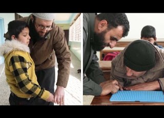  Syria Opened A School For Children With Visual Impairments Taught By Staff With Similar Impairments