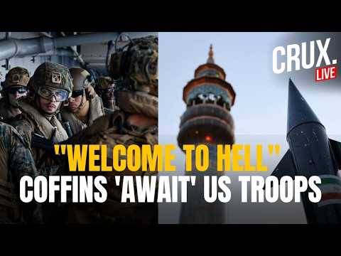 LIVE Iran Warns US Troops Will Leave In Coffins Ahead Of Mega Ground Operations Kharg IRGC