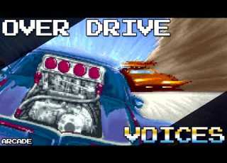  OVER DRIVE VOICES ARCADE KONAMI