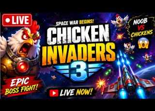  LIVE Chicken Invaders 3 Gameplay No Commentary Full Game