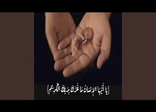  يا أيها الإنسان ما غرك بربك الكريم