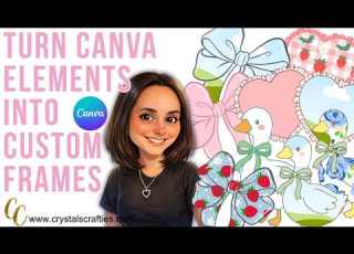 حو ل عناصر Canva إلى إطارات مخصصة شرح كيفية إنشاء إطار Canva