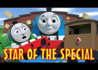 TOMICA Thomas And Friends Short 49 Star Of The Special Journey Beyond Sodor Crash Parody