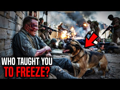 K9 Dog Froze On The Battlefield When The SEAL General Asked Who Had Trained Him