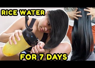  YAO RICE WATER FOR 7 DAYS Grow The Longest Hair Ever Before After Results