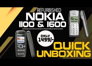 Nokia 1600 1100 OLD Mobile Quick Unboxing