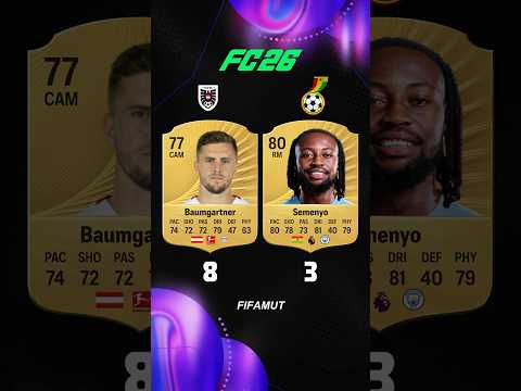 النمسا ضد غانا في بطولة FC 26