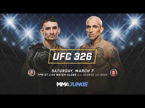 UFC 326 Holloway Vs Oliveira 2 LIVE Watch Along Sat 7 P M ET 4 P M PT