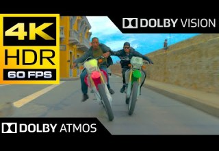 4K HDR 60FPS Bike Chase Scene Gemini Man Dolby Vision Dolby Atmos