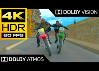  4K HDR 60FPS Bike Chase Scene Gemini Man Dolby Vision Dolby Atmos