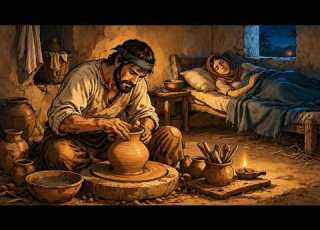  كان يصنع الفخار لزوجته المريضة لكن السر الذي اكتشفه غي ر حياته للأبد
