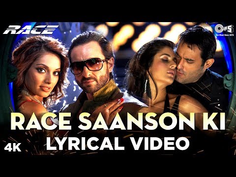 Race Saanson Ki Lyrical Race Saif Ali Khan Bipasha Basu Katrina Kaif Akshaye Khanna Pritam