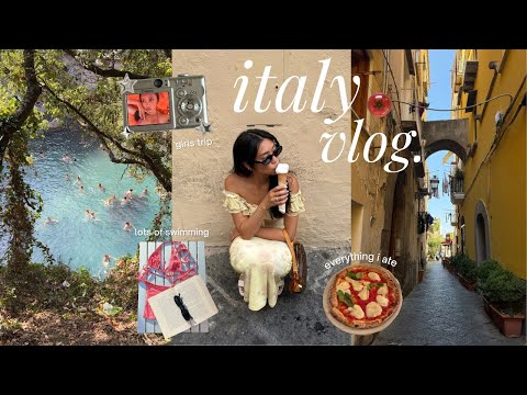 My First Time In Italy A Week In Amalfi Coast Sorrento Girls Trip Beaches Lots Of Food