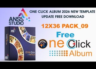 One Click Album 2026 Free 12 36 Template Update AI Album By Anss Studio 9540642600 8587054800