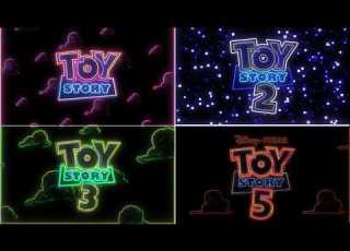  Toy Story 1 5 Movie Title Cards Vocoded To Different Anthems