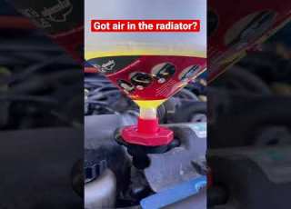  Burping Air Out Of The Radiator