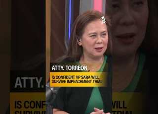  Torreon Confident VP Sara Will Survive Impeachment Trial