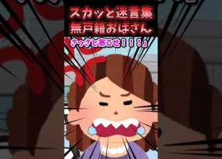 240万再生 スカッと迷言集 無戸籍おばさん 2chスカッとスレ