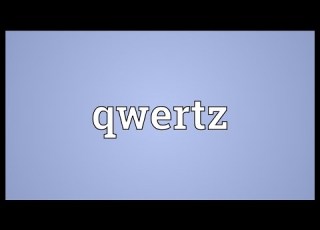 Qwertz Meaning