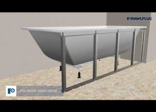  Installation Guide Rawlplug TUBFIX Bath Panel Frame Kit Toolstation